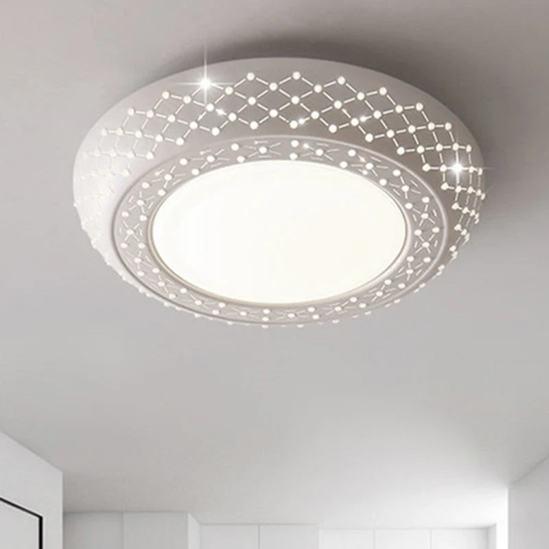 23 "/35" W LED acryl inbouwplafondlamp Eenvoudige witte uitsparing Slaapkamer inbouwlamp wit / 3 kleuren helder