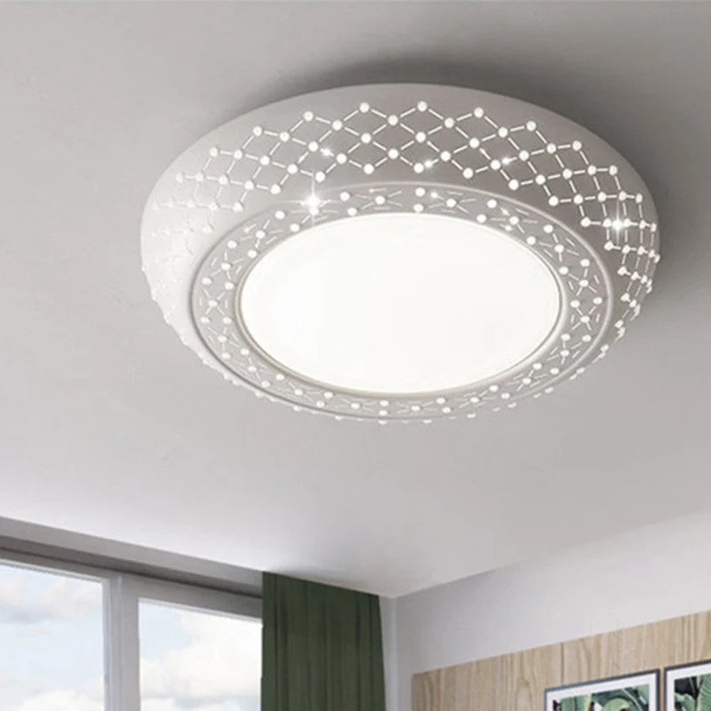 23 "/35" W LED acryl inbouwplafondlamp Eenvoudige witte uitsparing Slaapkamer inbouwlamp wit / 3 kleuren helder