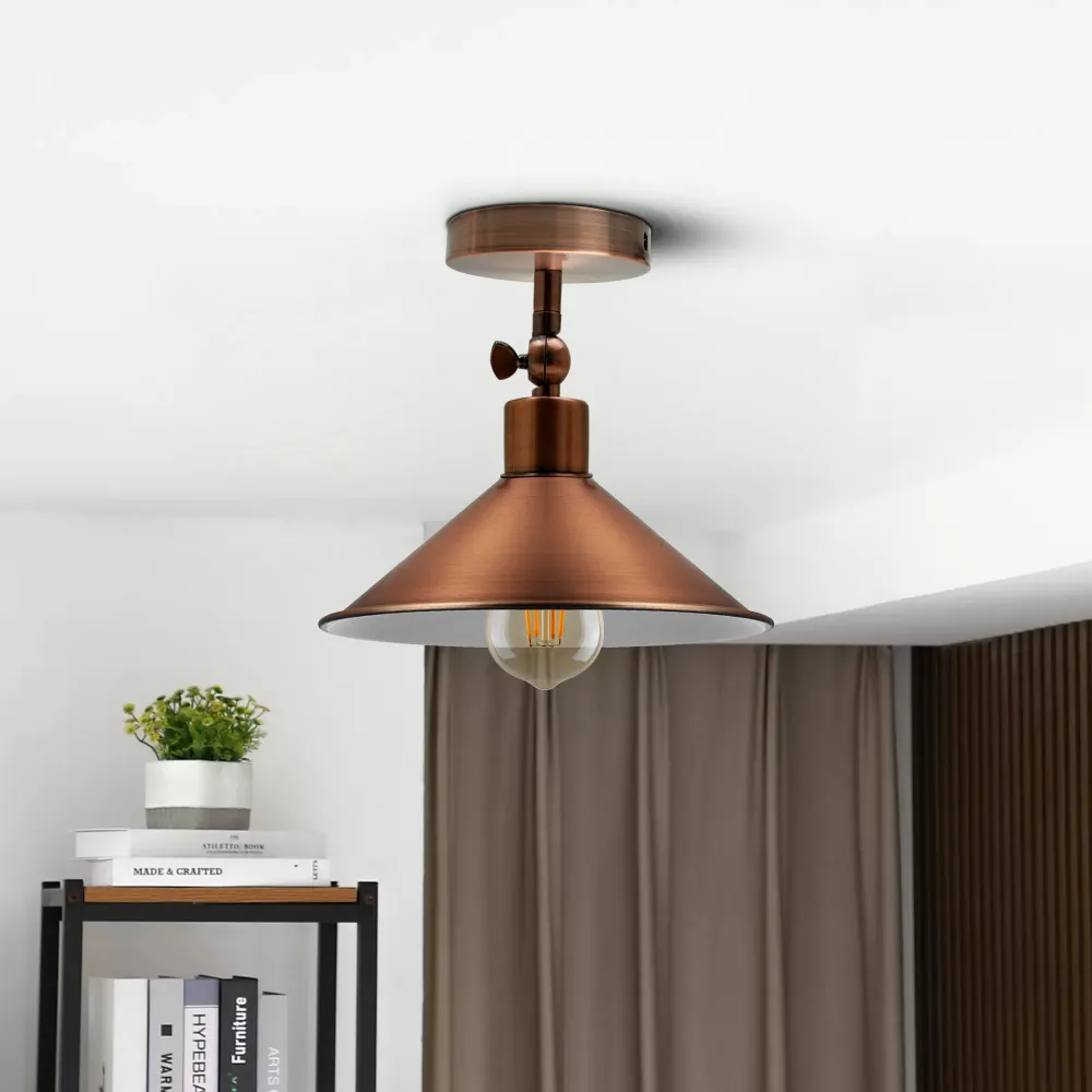 Verstelbare plafondlamp met kegelvormige kap~2709 LEDSone UK Ltd