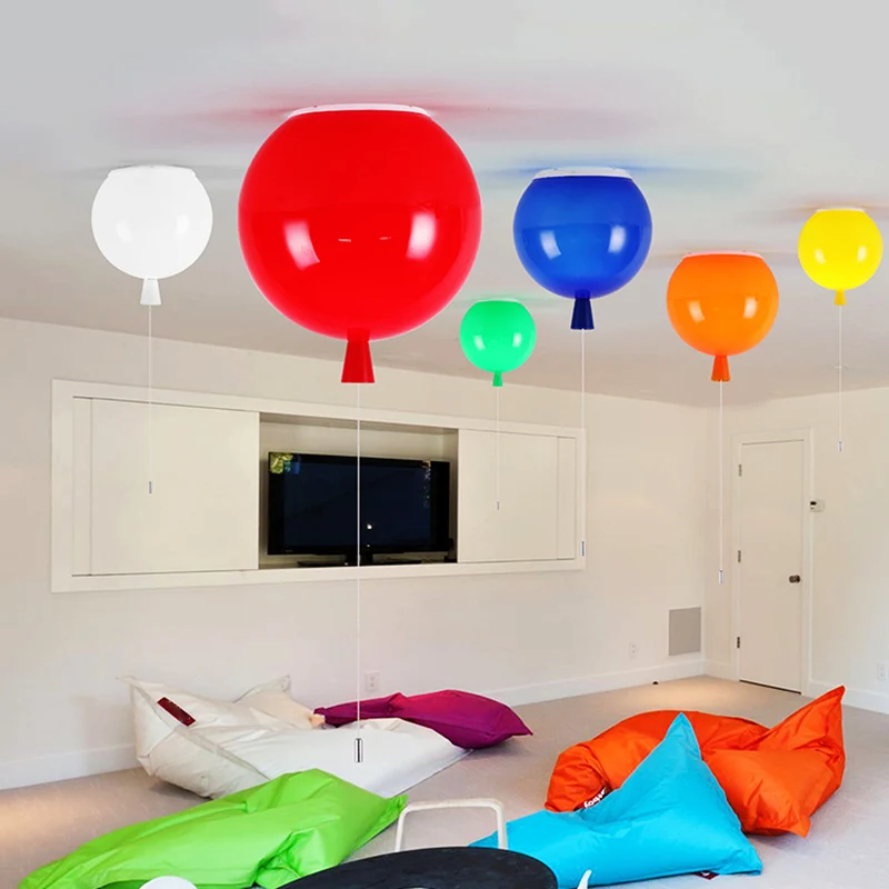 Moderne balloninbouwverlichting Kunststof LED-plafondlamp voor kleuterschool IP44 Badkamer geschikt
