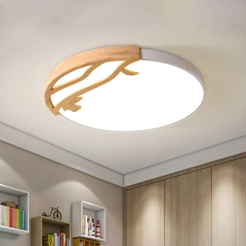 Moderne Drum Inbouwlamp Acryl Led Slaapkamer Plafondlamp groen/grijs/wit IP44 Badkamer geschikt