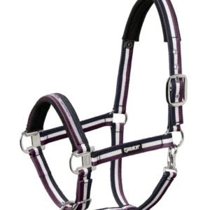 Halter Pin Buckle Nightblue-White-Blackberry SHP (Voor 30mm Dikke Planken)
