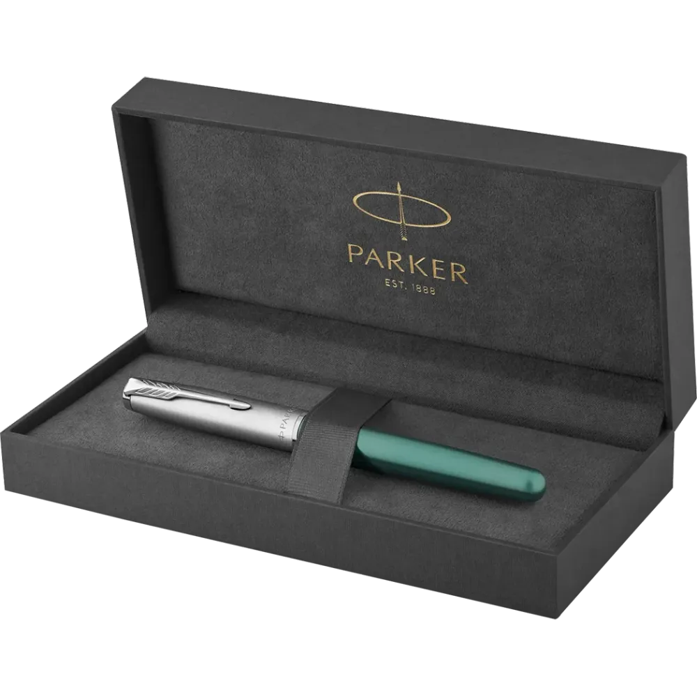 Parker Sonnet Fountain Pen - Metaal & Green voor Badkamerkasten Fine