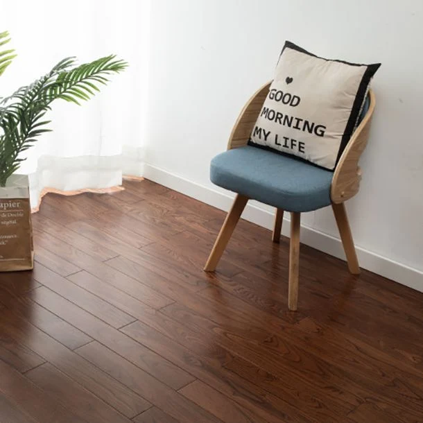 Verborgen Waterproof Flooring Planks Eenkleurig Wood Click-Locking Hardwood Flooring 30l