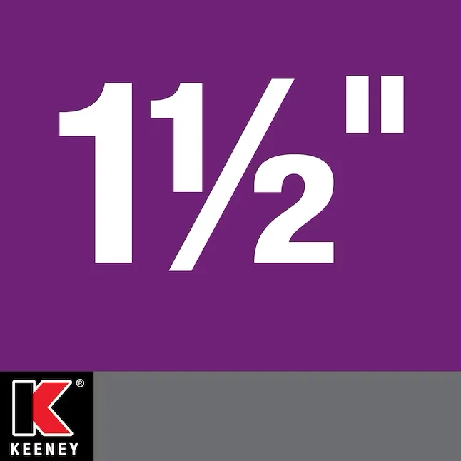 Keeney 1-1/2- VINYL P-trap