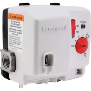 RHEEM SP20231 Gas Valve Thermostat Power Vent 40 & 50 Gal met Terugslagklep