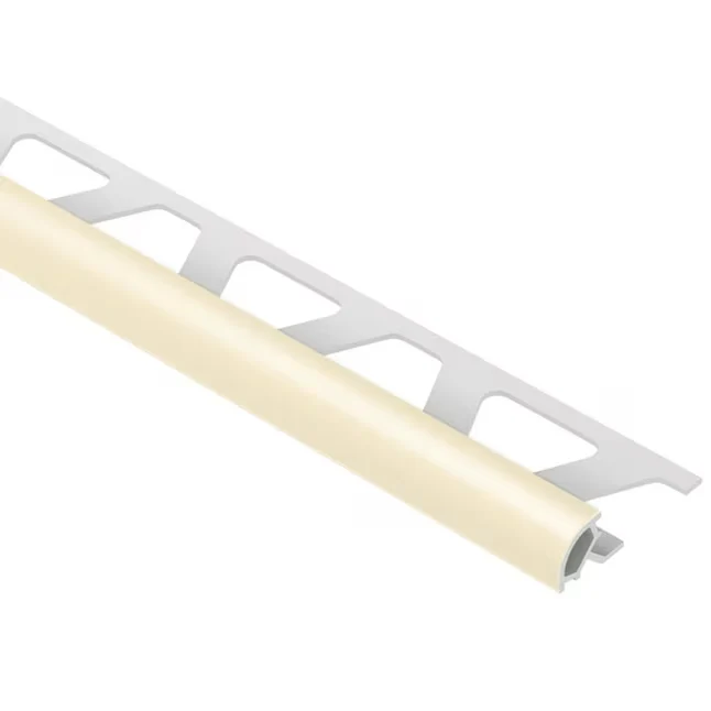 Schluter Systems Rondec 0.375- W x 98.5- L Sand Pebble VINYL Bullnose Tile Edge Trim