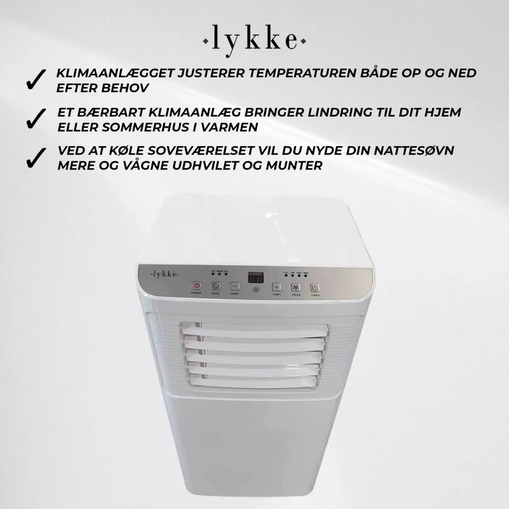 Lykke Portable AC Pro 3000, 9000BTU