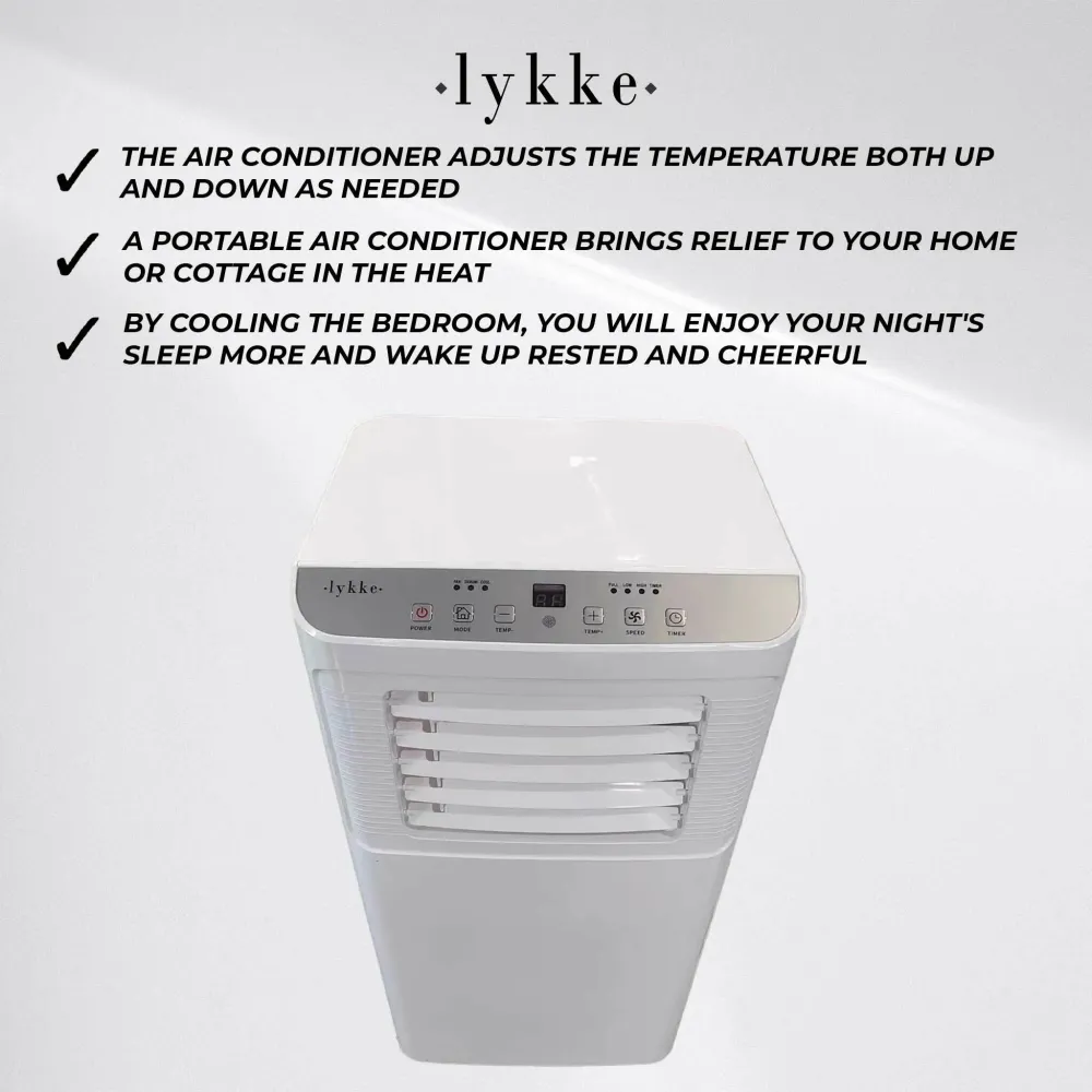 Lykke Portable AC Pro 3000, 9000BTU