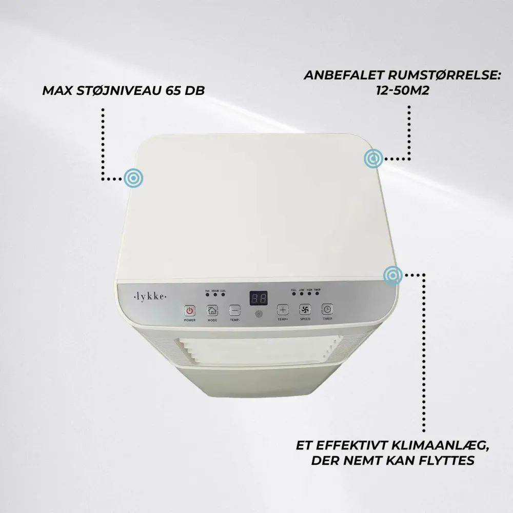 Lykke Portable AC Pro 3000, 9000BTU
