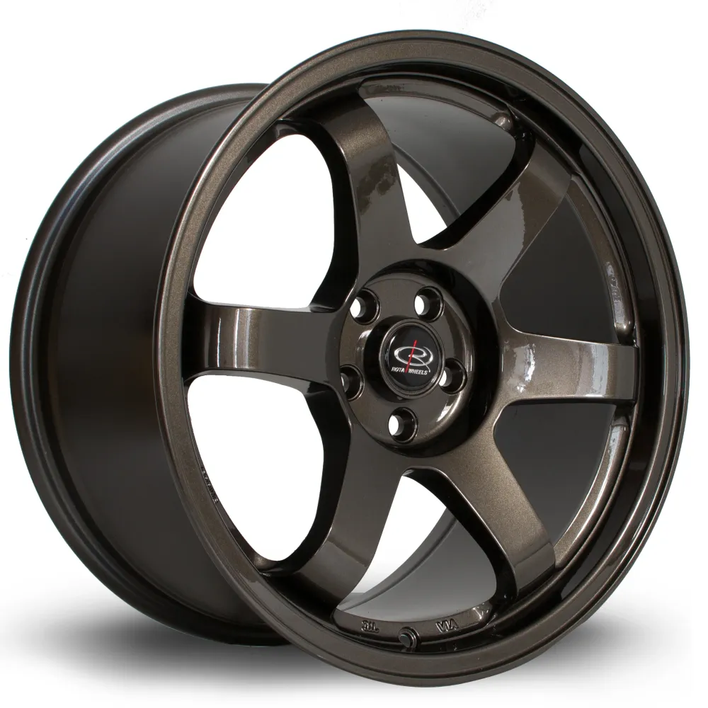 Rota Grid 17x9" 5x100 ET30, Gunmetal