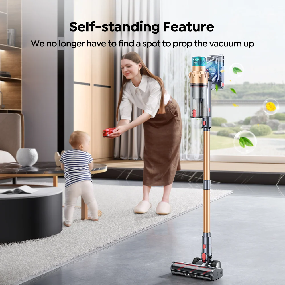 【Top Rated】Buture VAC01 Accu-aangedreven Vacuum voor dubbele poorten