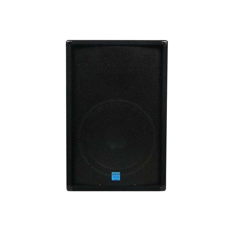 GSM-1585 Professional 15" PA Loudspeaker - 175W RMS Wood Cabinet