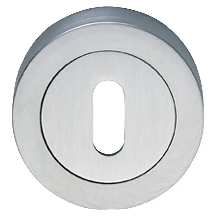 Solid Elements Rozet Sleutelrozet SE 9290 - Diameter: 53 mm, Metaal, Mat chroom