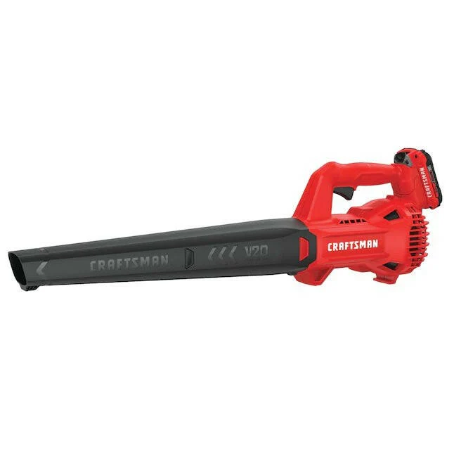 CRAFTSMAN 20-volt Max 200-CFM 90-MPH Handheld Batterij Electric Leaf Blower 2 Ah (Battery & Charger Included)