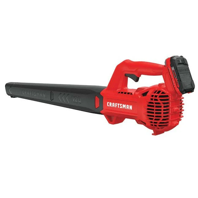 CRAFTSMAN 20-volt Max 200-CFM 90-MPH Handheld Batterij Electric Leaf Blower 2 Ah (Battery & Charger Included)