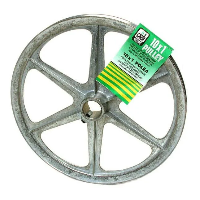 Dial Manufacturing Zink Evaporative Cooler Blower Pulley (10 . x 1 .)