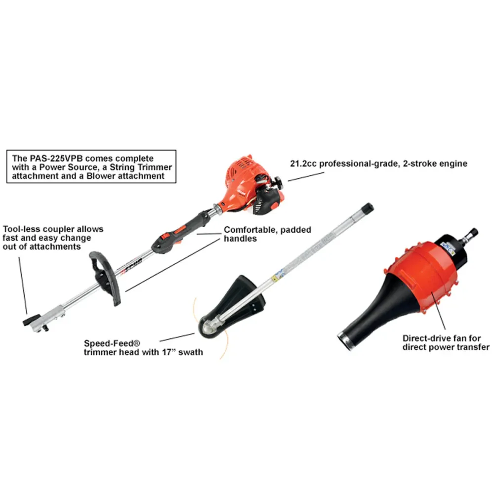 Echo PAS-225VPB Pro Attachment Series Kit Blower 21.2CC Complete Kit