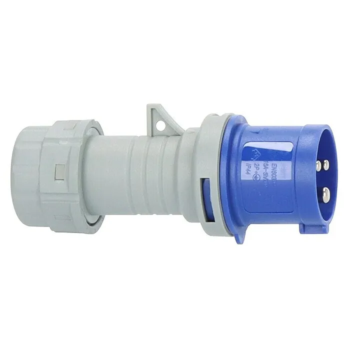 Haakse Brennenstuhl CEE-contrastekker - Blauw, IP44