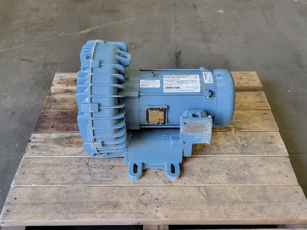 5 hp Regenerative Blower EN757F72XL, P/N 081174