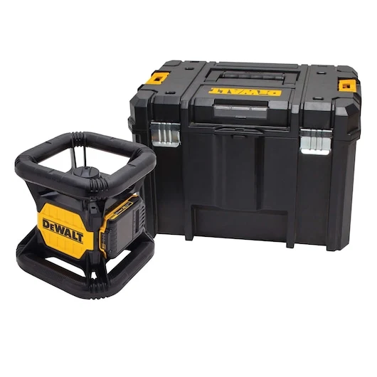 DEWALT 20V Max Laser Level, Rotary, Rood, 150-Foot Range voor Binnen- en Buitenwerk