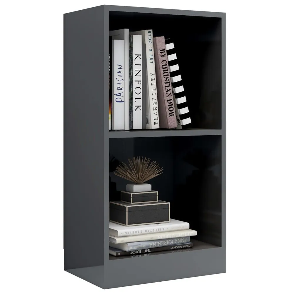 Boekenkast met 3 schappen 60x24x109 cm bewerkt hout wit