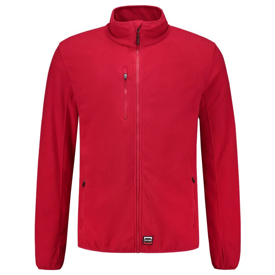 Tricorp sweatvest warme stof luxe - Casual - 301012 - rood - maat XXL