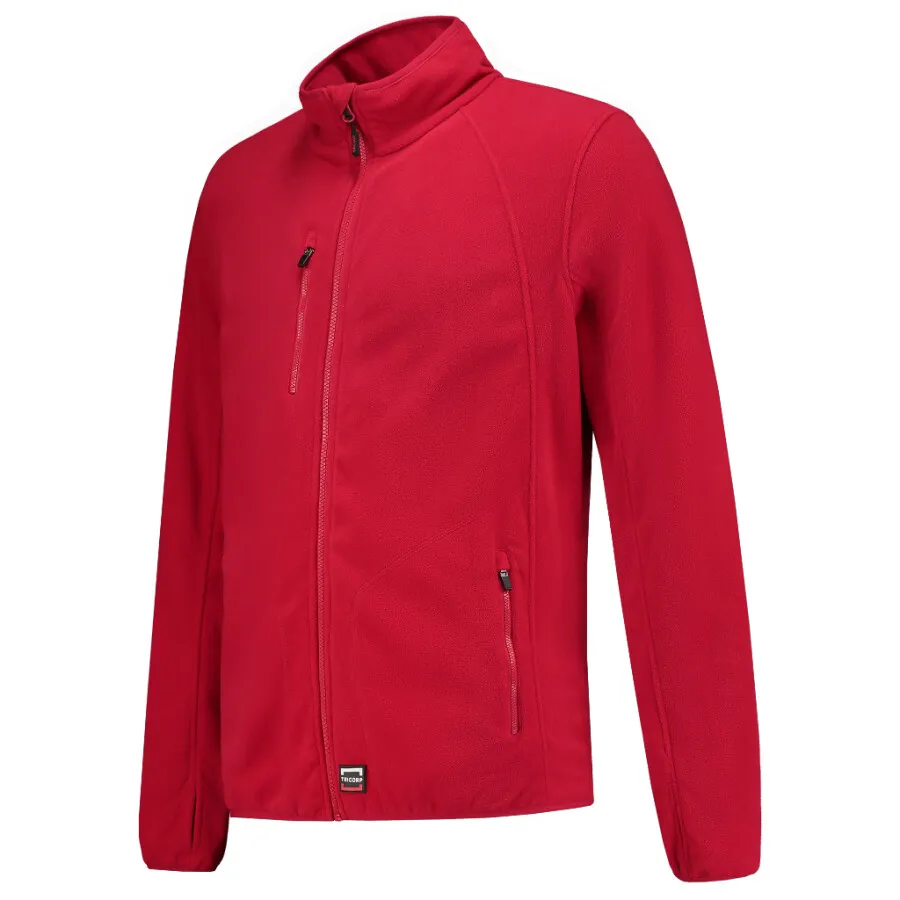 Tricorp sweatvest warme stof luxe - Casual - 301012 - rood - maat XXL