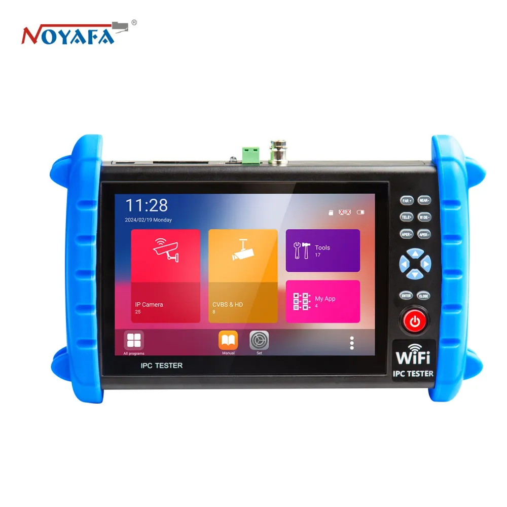 Noyafa NF-IPC722Achs Tester IPC para 720p, 1080p, 4K HD Security Camera
