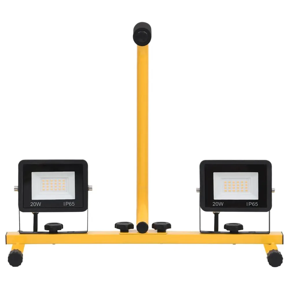 IP65 Waterdicht Spotlight met handvat LED 2x20 W koudwit