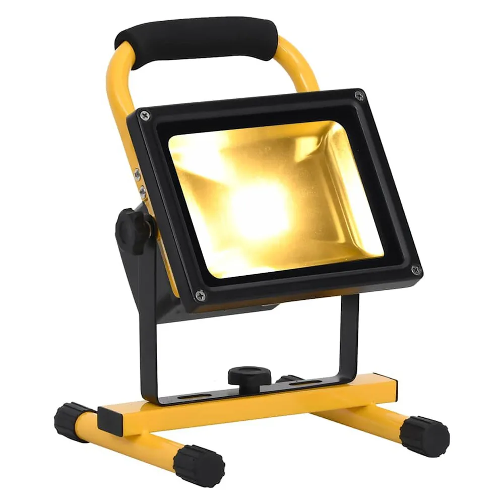 Weerbestendig Spotlight met handvat oplaadbaar LED 30 W warmwit