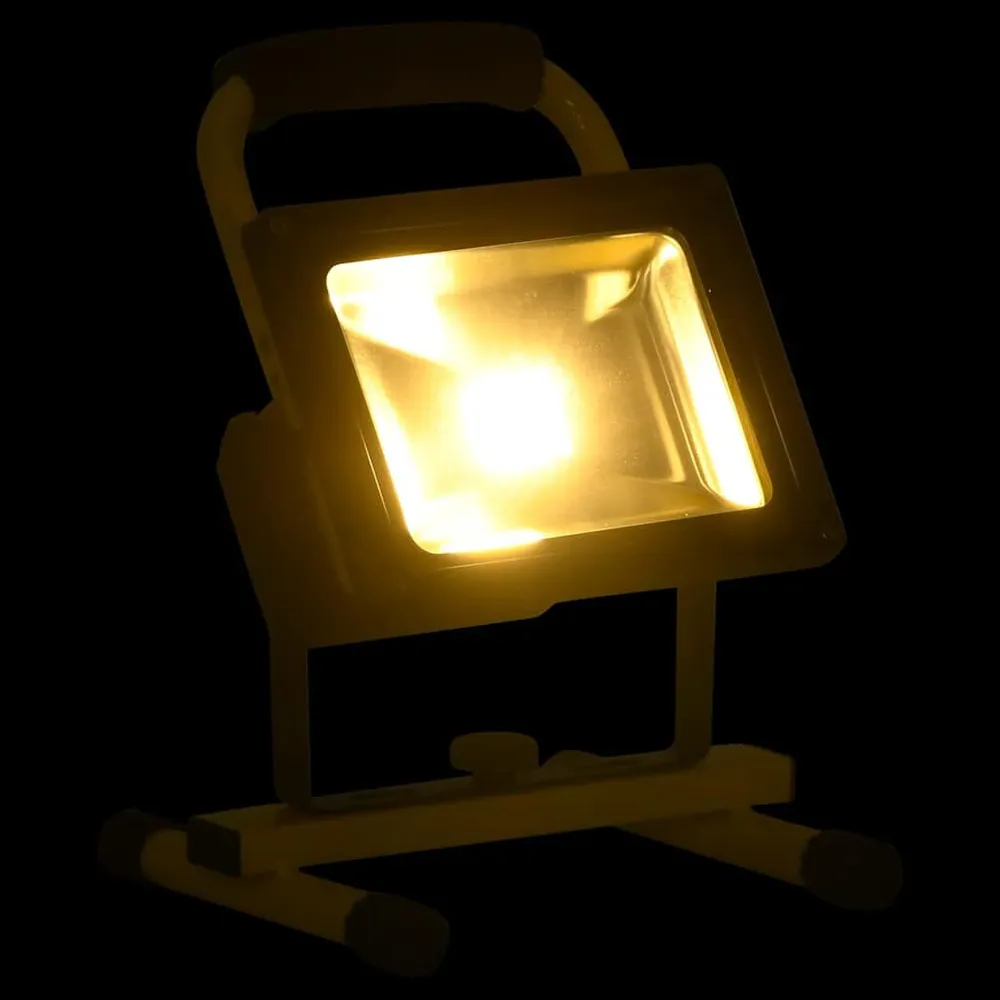Weerbestendig Spotlight met handvat oplaadbaar LED 30 W warmwit