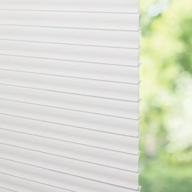 LEVOLOR Trim+Go 1- Slat Width 60- x 72- Mobiel inzetbaar White Vinyl Room Darkening Mini-blinds