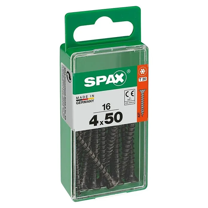 Spax T-Star plus Universele schroef - Ø x l: 4 x 50 mm, Voldraad, 16 st. Heavy Duty