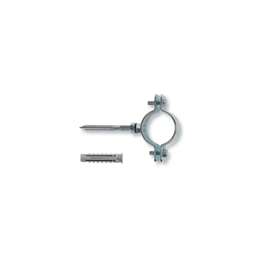 Steel collar screw and plugs 1'' CPS pipe Fischer