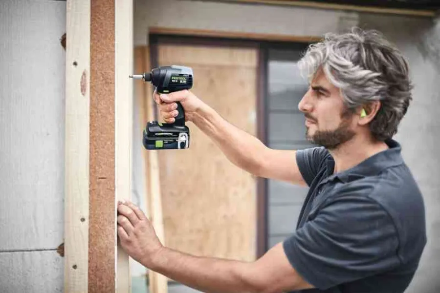 Festool accu slagschroevendraaier - TID 18 HPC 4,0 I-Plus - 18V - 2x4.0 Ah accu en snellader - systainer SYS 3 | 18V | Sne...