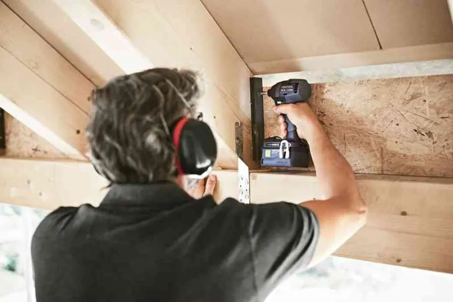Festool accu slagschroevendraaier - TID 18 HPC 4,0 I-Plus - 18V - 2x4.0 Ah accu en snellader - systainer SYS 3 | 18V | Sne...