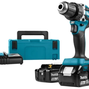 Multifunctioneel Makita accu boor-/schroefmachine - DDF484RTJ - 18V - 2x5.0 Ah accu en snellader - Mbox