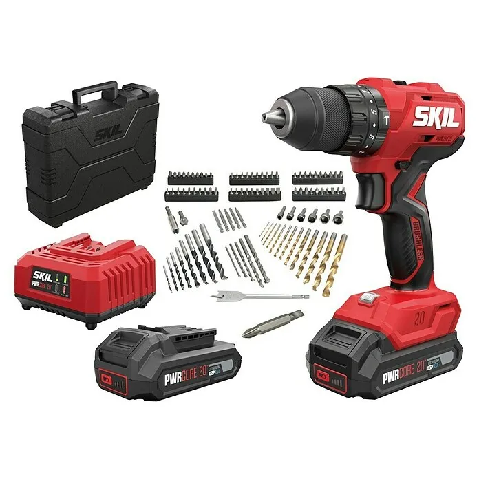 Skil Accu-klopboor/schroefmachine set 3021 HC - 20 V, 2 accu's, 2 Ah Complete Kit