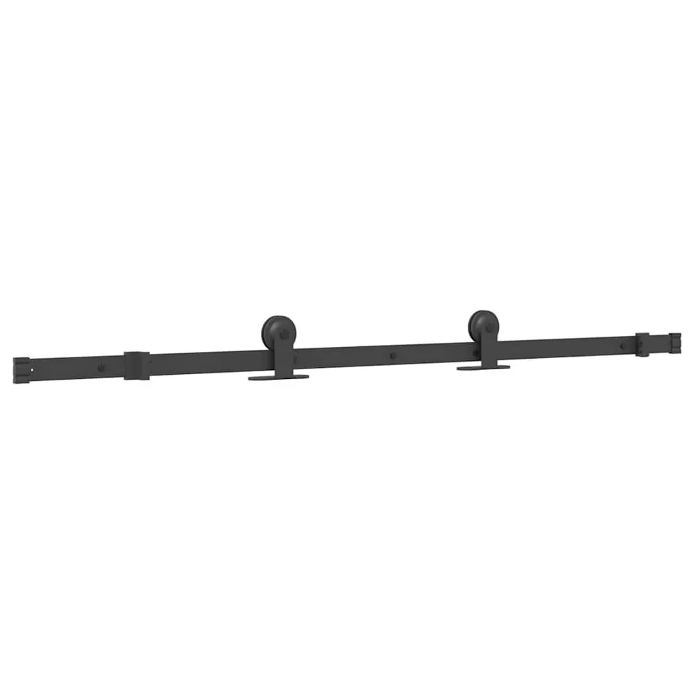 Drievoudig cilinder Schuifdeur met beslag 76x205 cm ESG-glas en aluminium