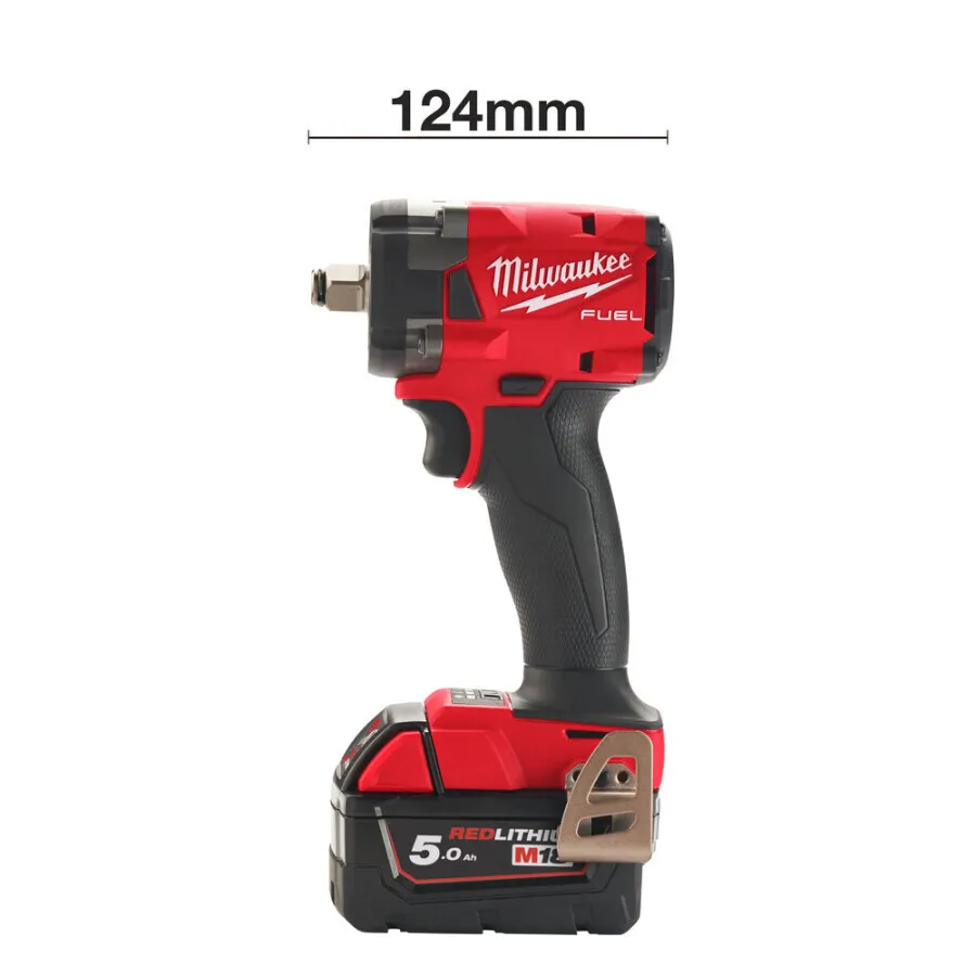 Milwaukee accu slagmoersleutel - M18 FIW2F12-0X - 18V - excl. accu en lader - HD box CE Goedgekeurd