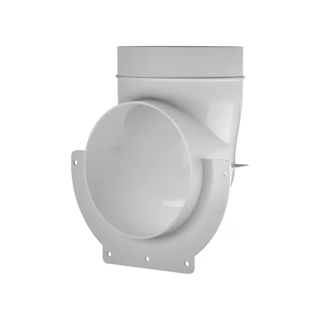 Zware Industrie IMPERIAL 4- Plastiek Oval 90 Degree Round To Oval Duct Elbow