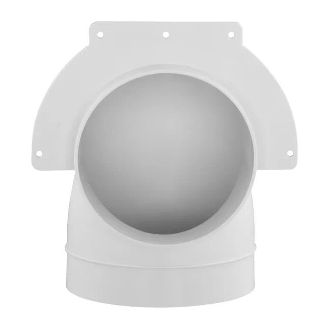 Zware Industrie IMPERIAL 4- Plastiek Oval 90 Degree Round To Oval Duct Elbow