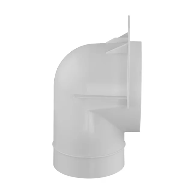 Zware Industrie IMPERIAL 4- Plastiek Oval 90 Degree Round To Oval Duct Elbow