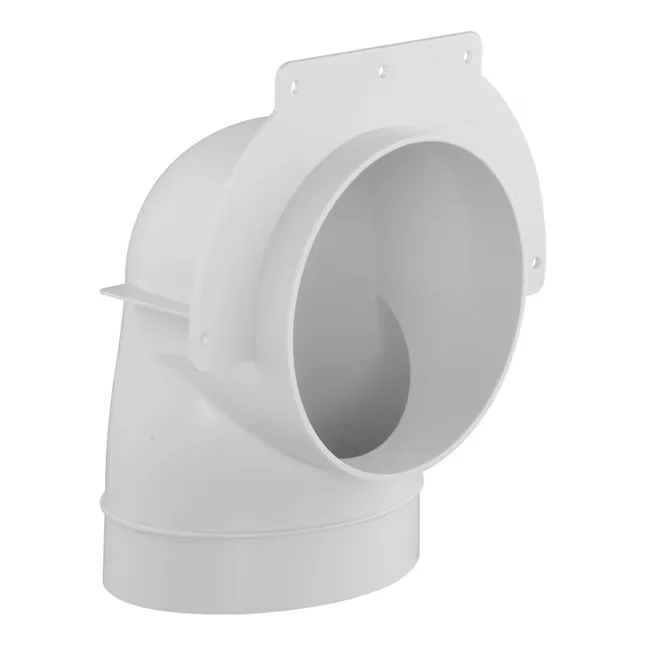 Zware Industrie IMPERIAL 4- Plastiek Oval 90 Degree Round To Oval Duct Elbow