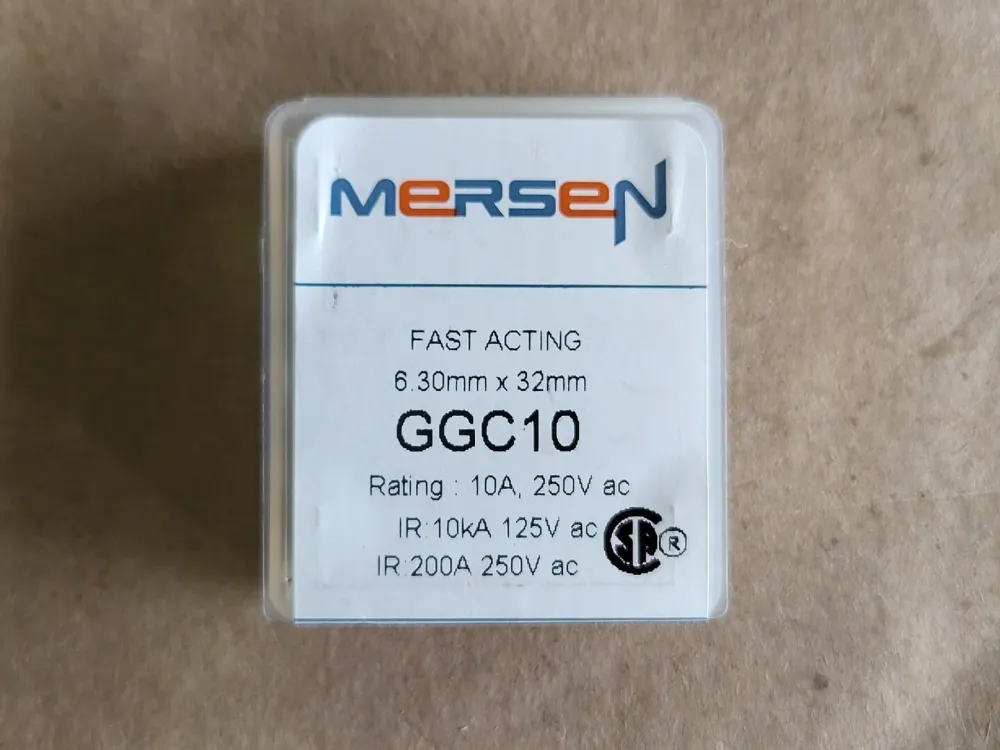 10 Amp Fast-Acting Fuse GGC10 (Lot 15)