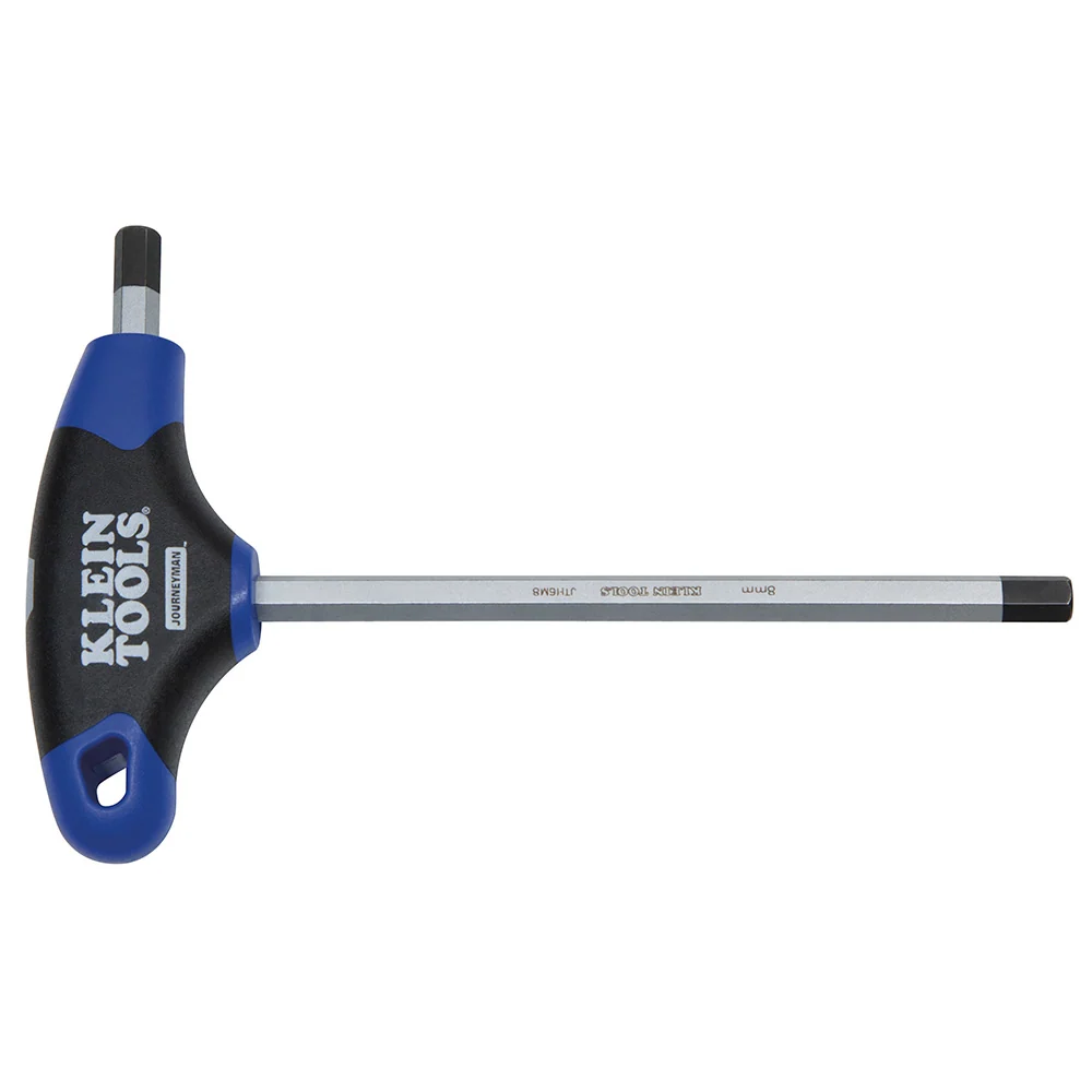 KLEIN TOOLS 2.5 mm Hex Key, Journeyman‰ã¢åÊT-Handle, 9-Inch
