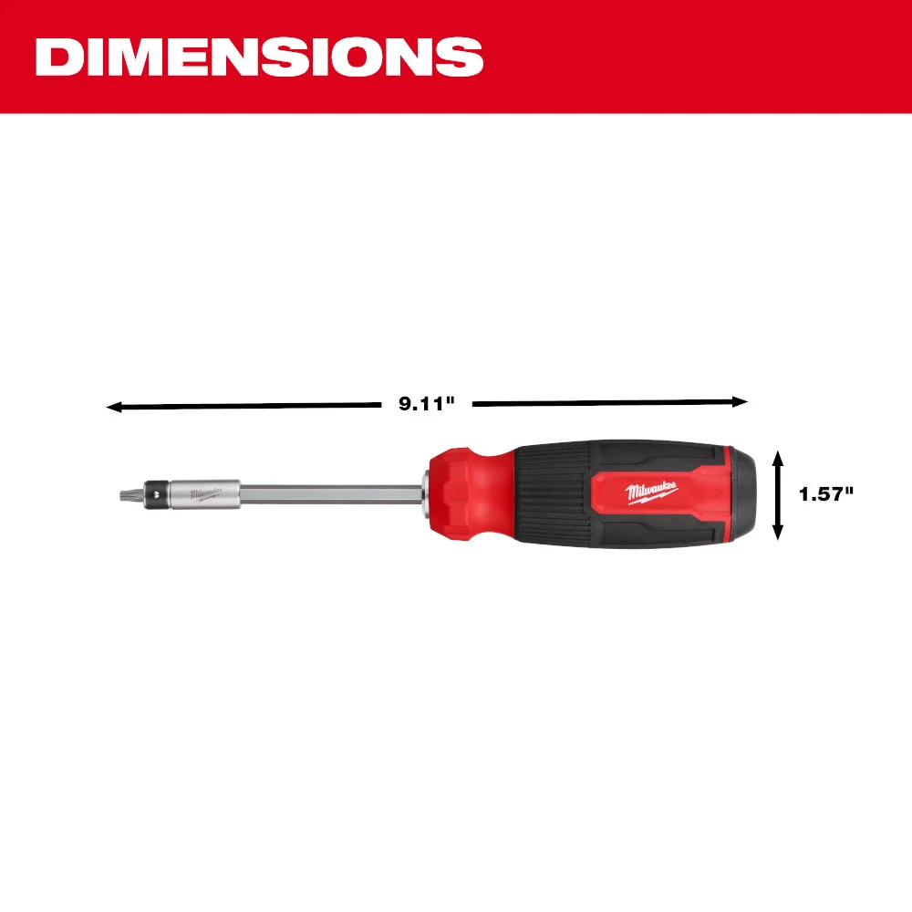 MILWAUKEE 27--1 Security Multi-Bit Screwdriver