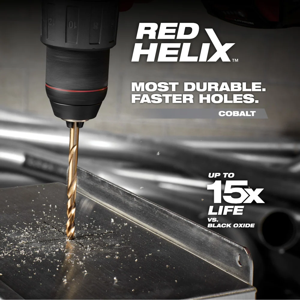 Milwaukee Tools 23/64 . COBALT ROOD HELIX 48-89-2320