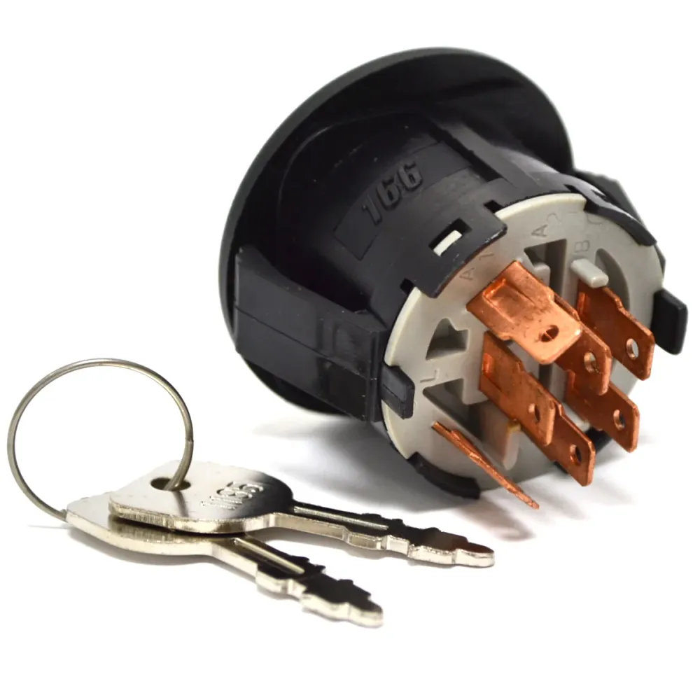 Starter Ignition Switch Key John Deere GY20074 met Opbergtas